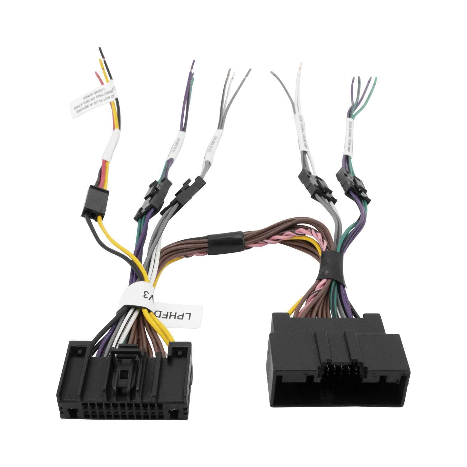 PAC Amplifier Integration Solution for 2011-2020 Non-Amp Ford LPHFD21+LPA-E.4