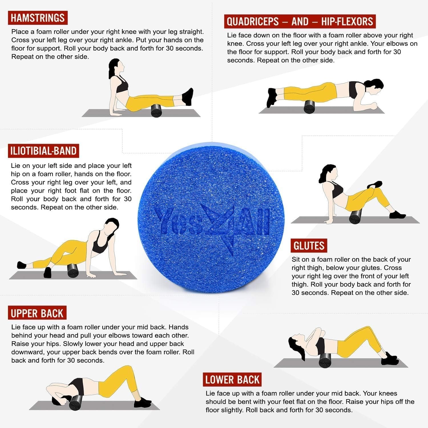 High-Quality Medium Firm Foam Roller - Enhance Flexibility & Increase Mobility