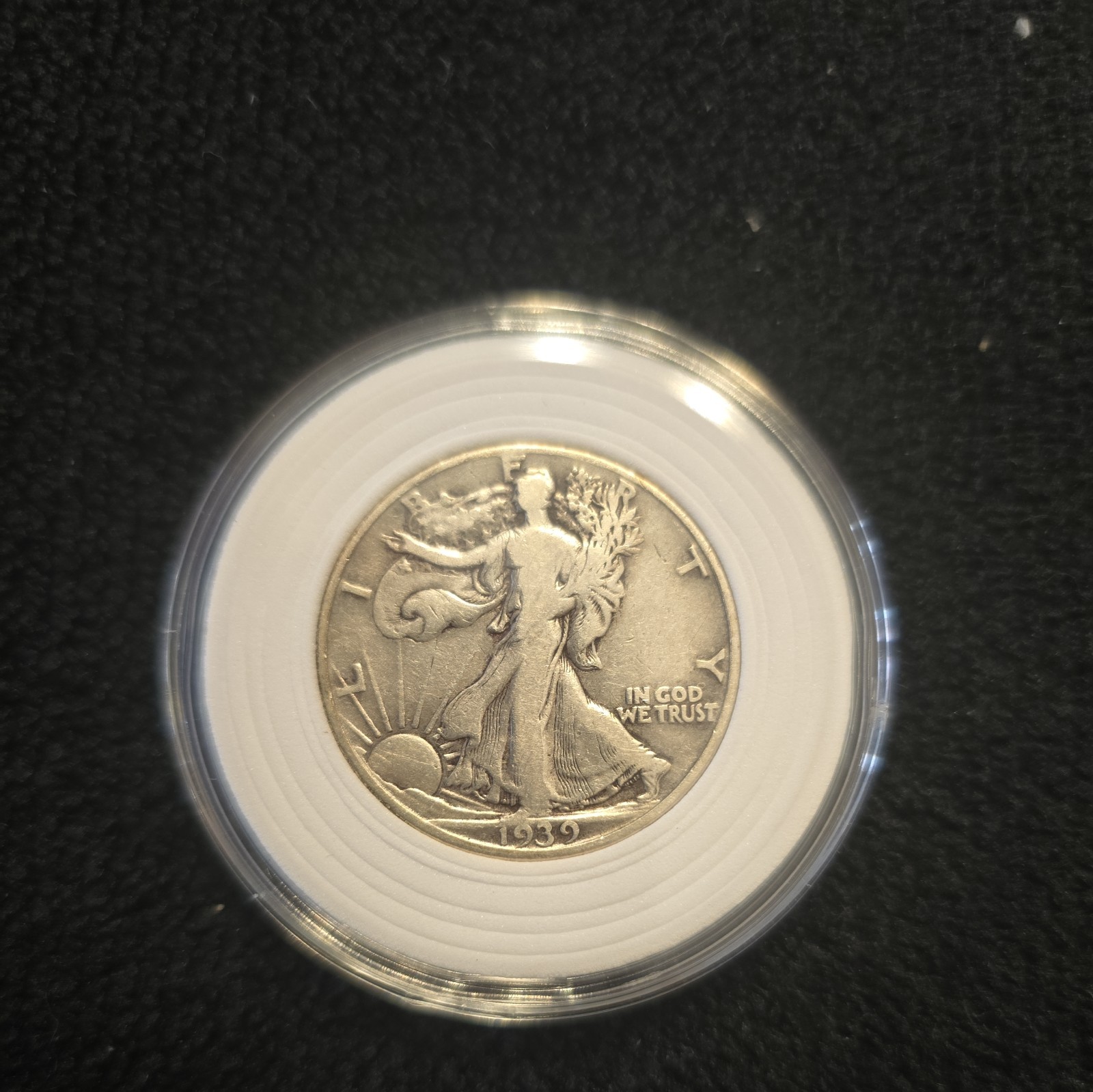 1939 Walking Liberty Half Dollar, grades VF+