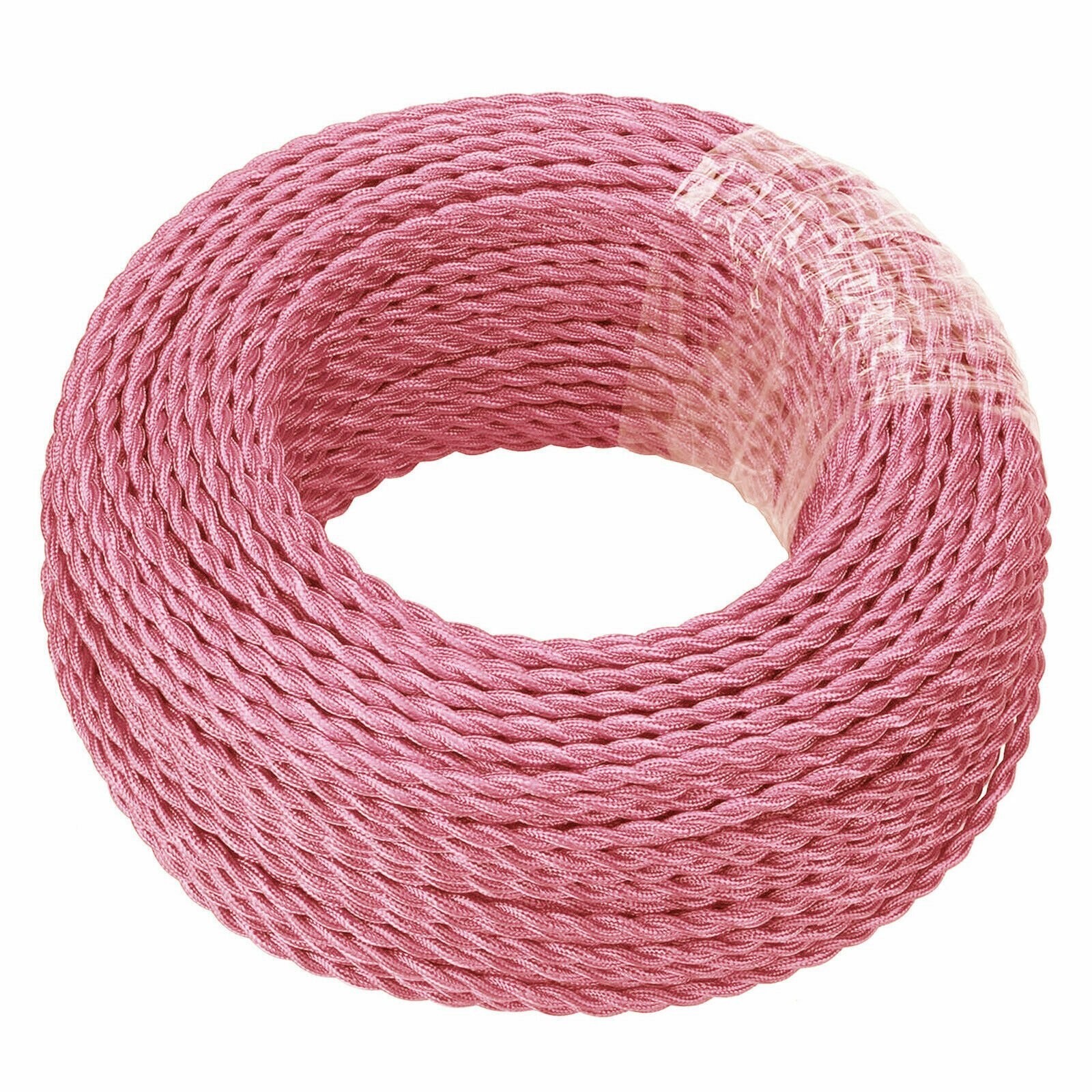 3.28ft Twisted Cloth Covered Wire 2 Core Cloth Covered Electrical 18 Wire