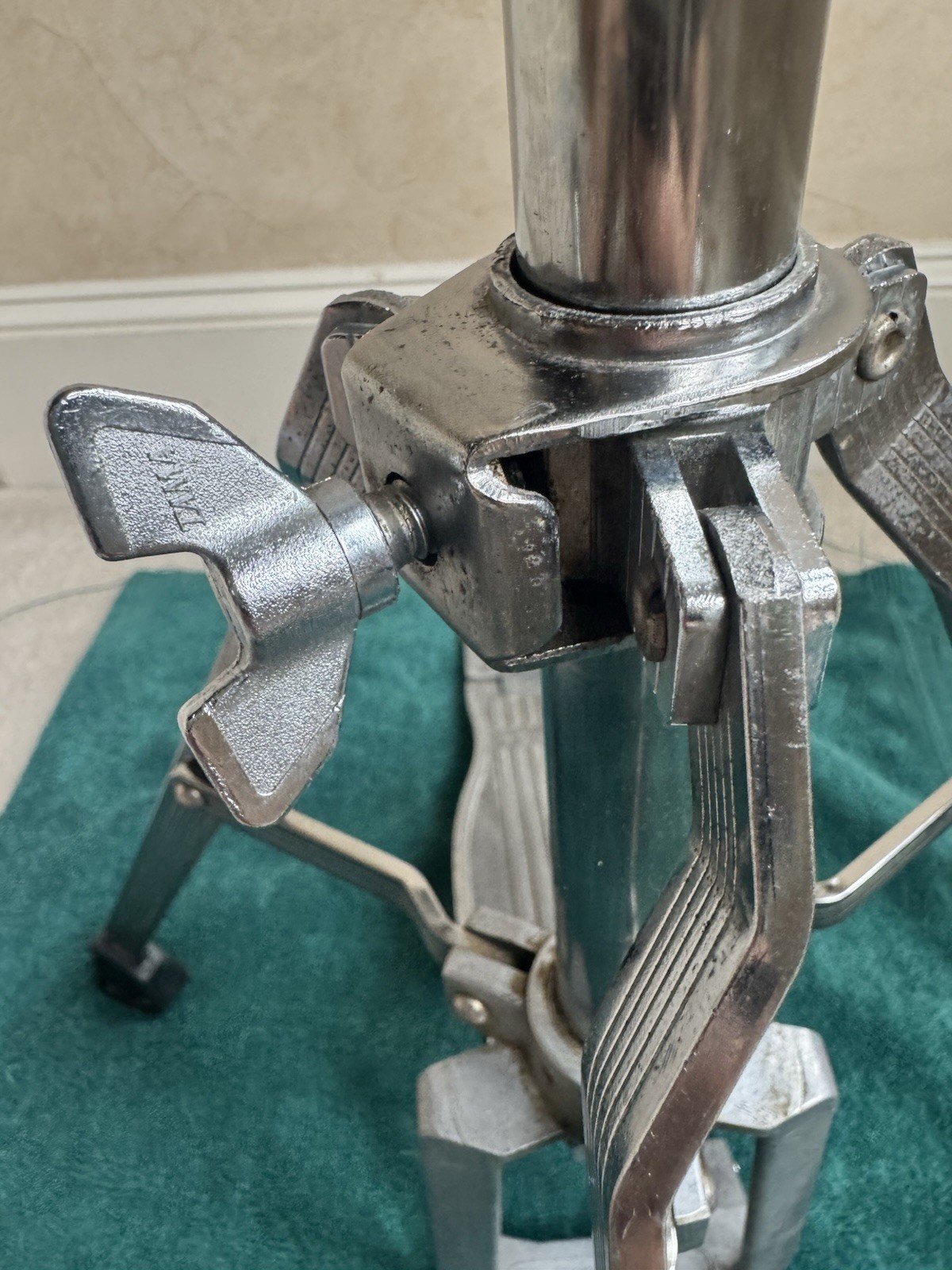 Vintage 70s 80s Tama Red Label Hi Hat Cymbal Stand - MIJ Made in Japan