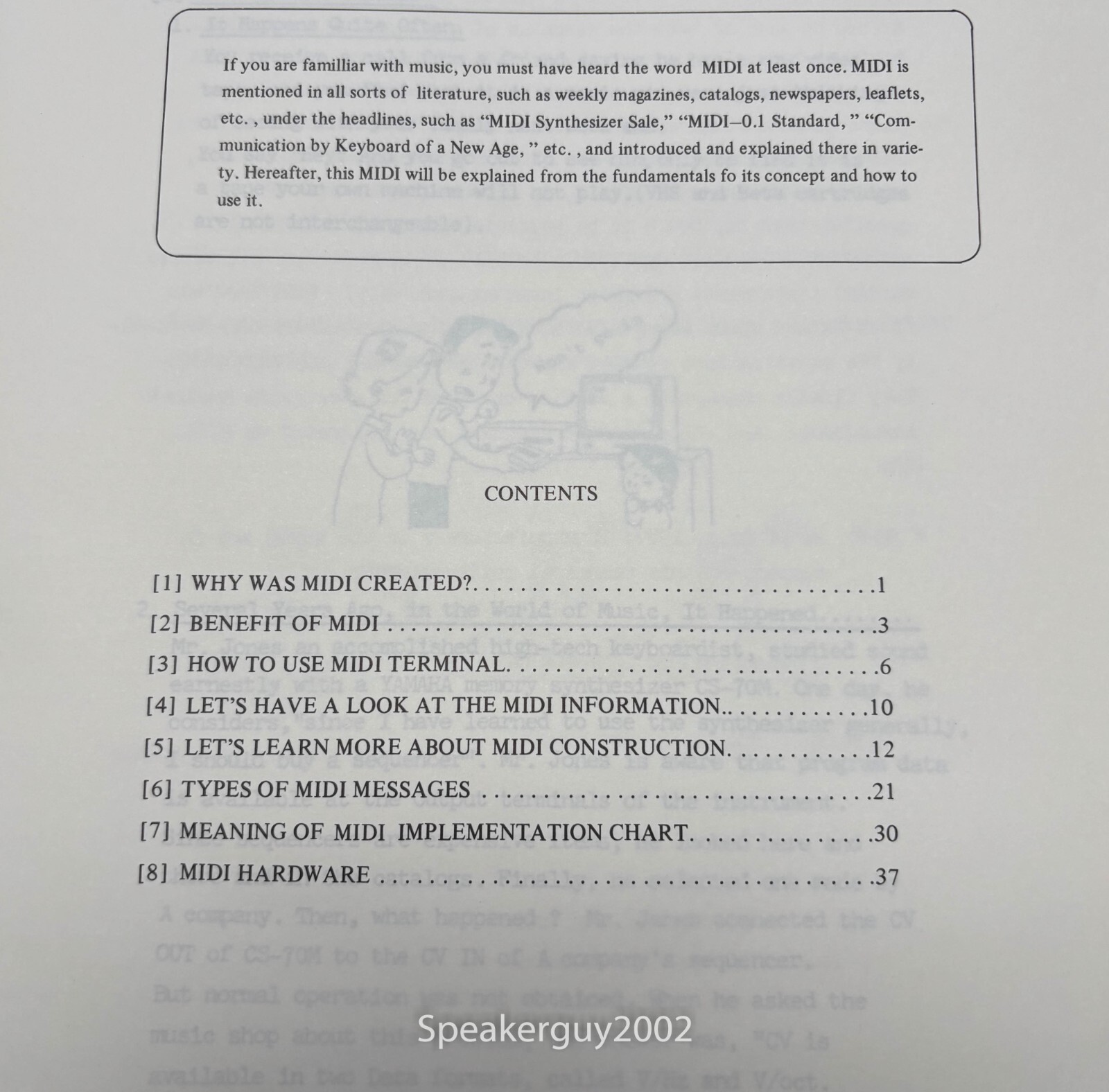 Original Yamaha What is MIDI? Guide - Manual