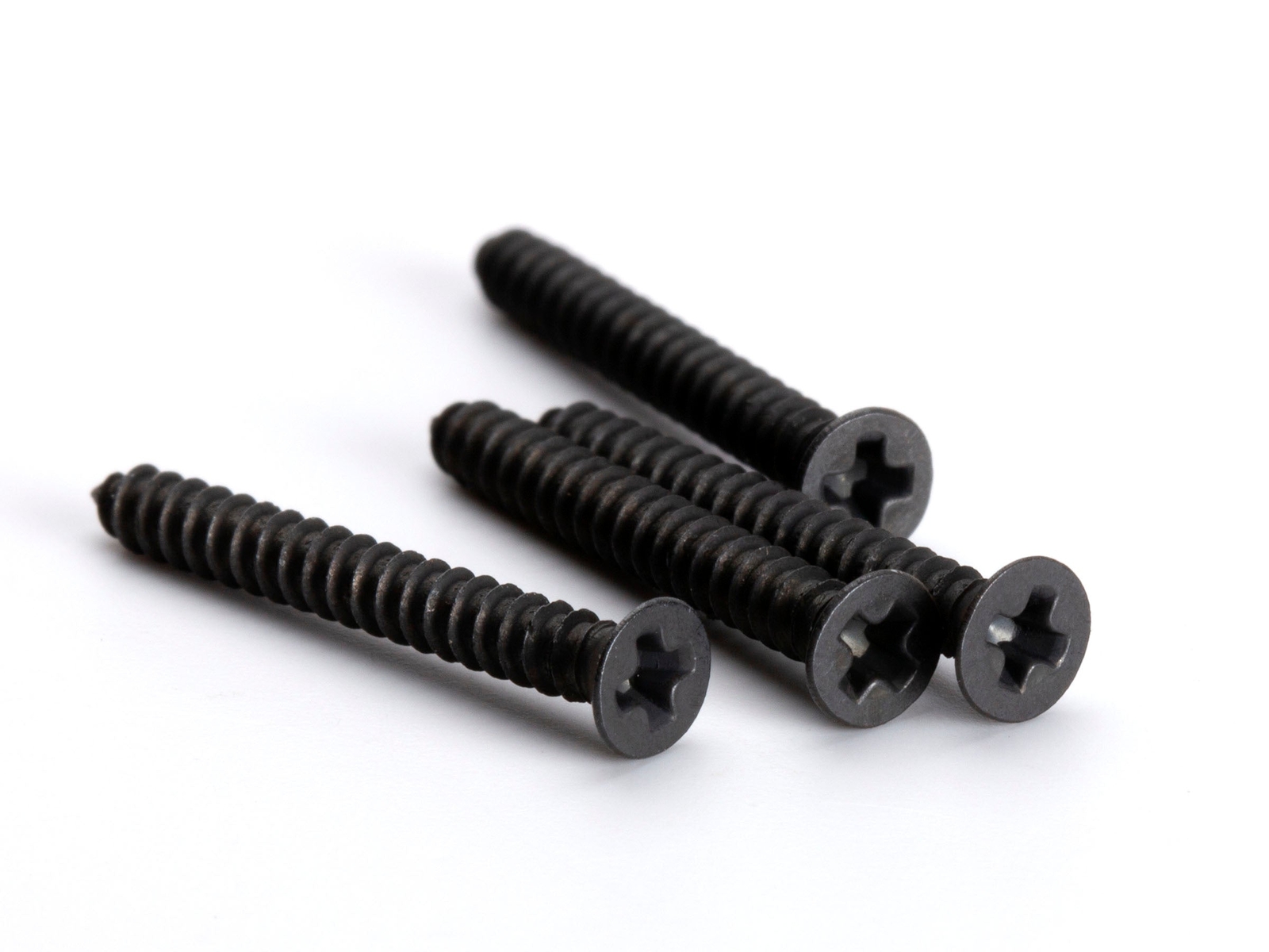 Screw Set, Bridge Humbucker Mounting Ring, Black
