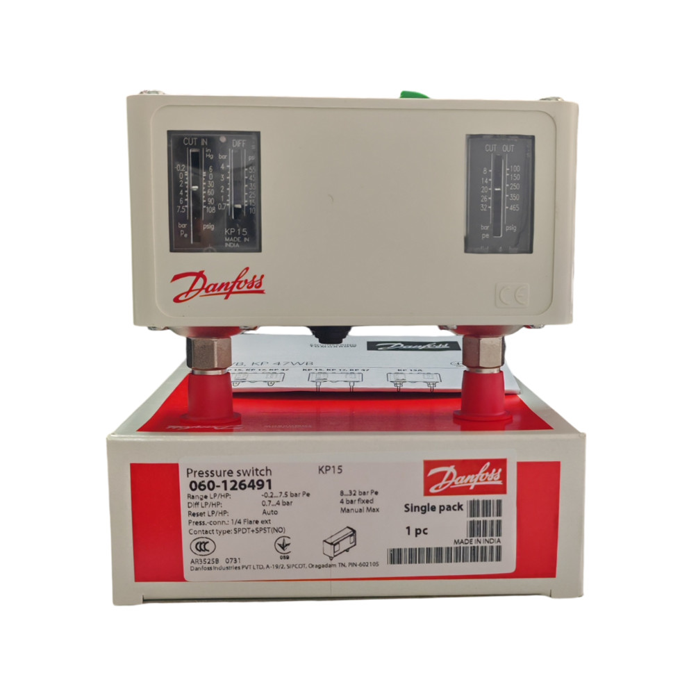 DANFOSS KP15 060-126491  Pressure Switch New ✦KD