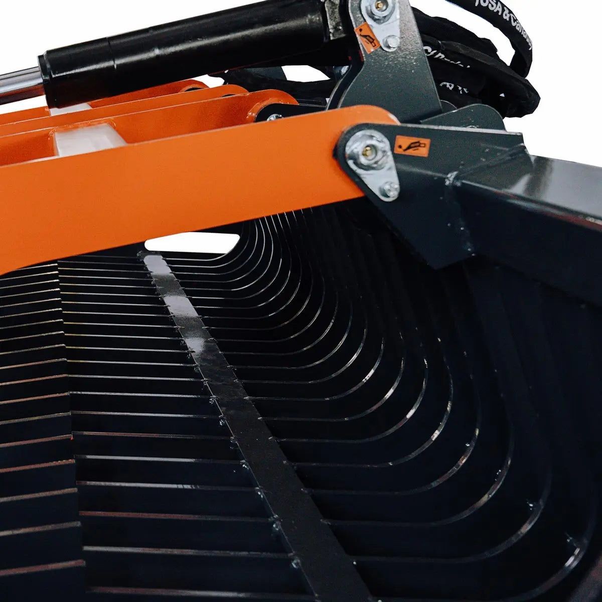 84" Skeleton Grapple for Skid Steer, 34" Opening, Hydraulic