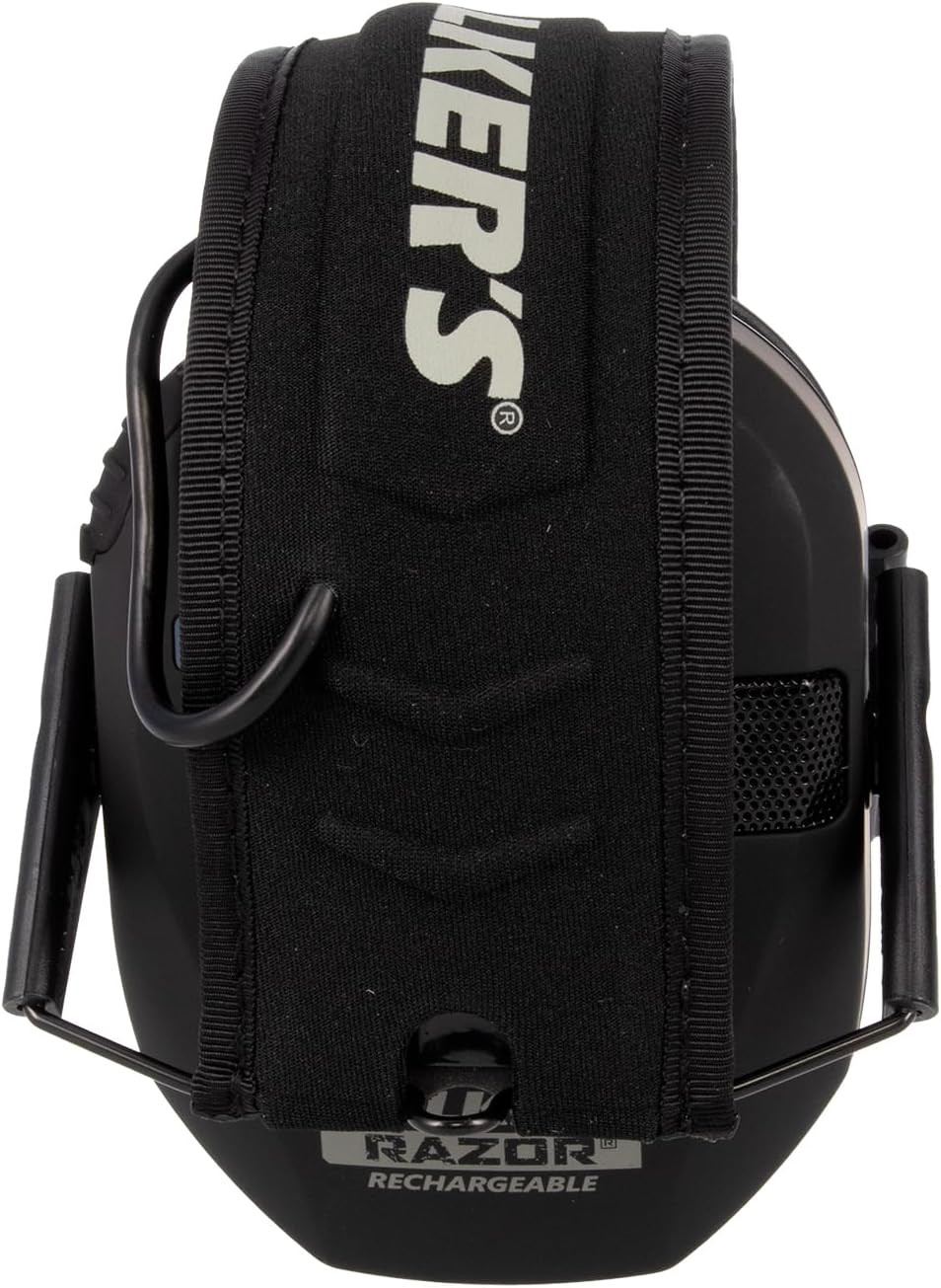 Rechargeable Shooting Earmuffs Noise Reduction 21dB USB-C 80H Battery Black