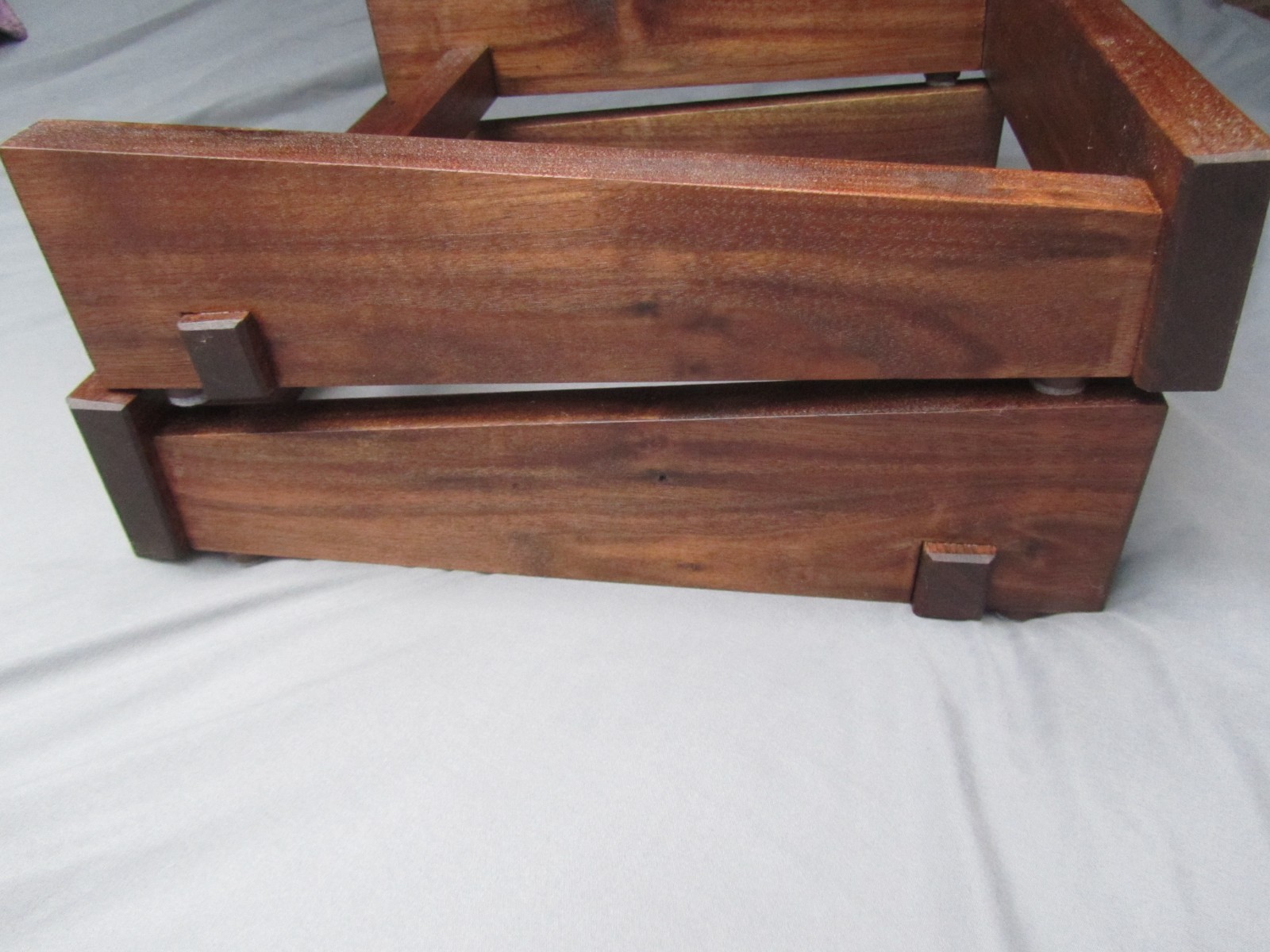 Walnut Angled Speaker Stands