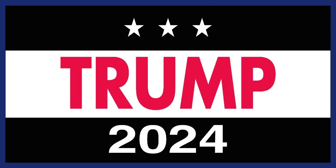 TRUMP 2024 sticker