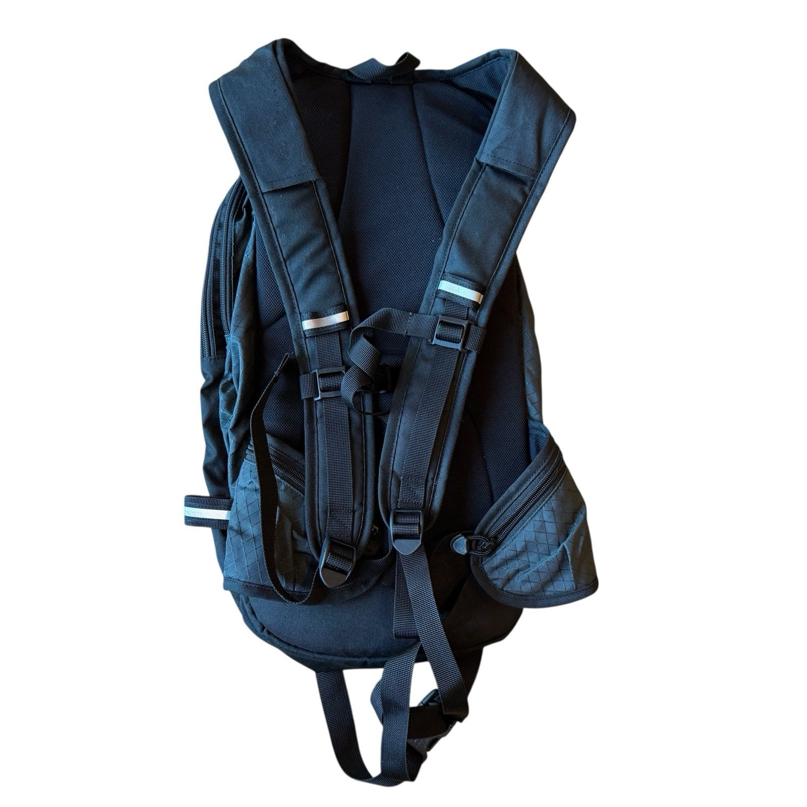 Nalgene Hydration Backpack Bl Nylon 6 Zippered Camelback Hiking Unisex 085