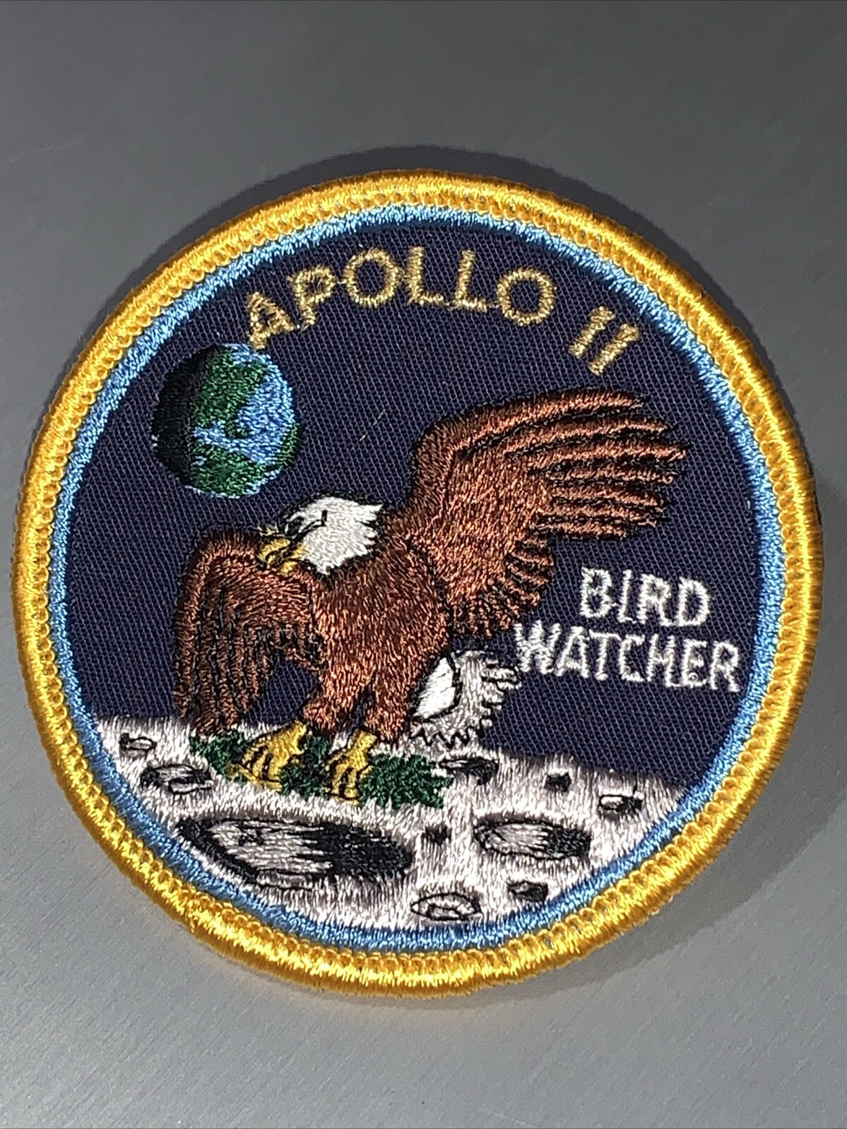 Apollo 11 Bird Watcher Patch Lion Brothers-Original Lion Brothers Patch