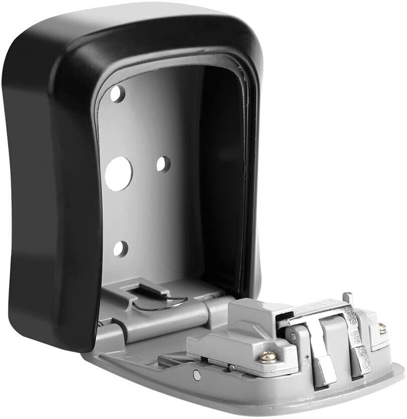 Key Safe Lock Box Combination Wall Mount 4 Digit Security Storage Case Organizer