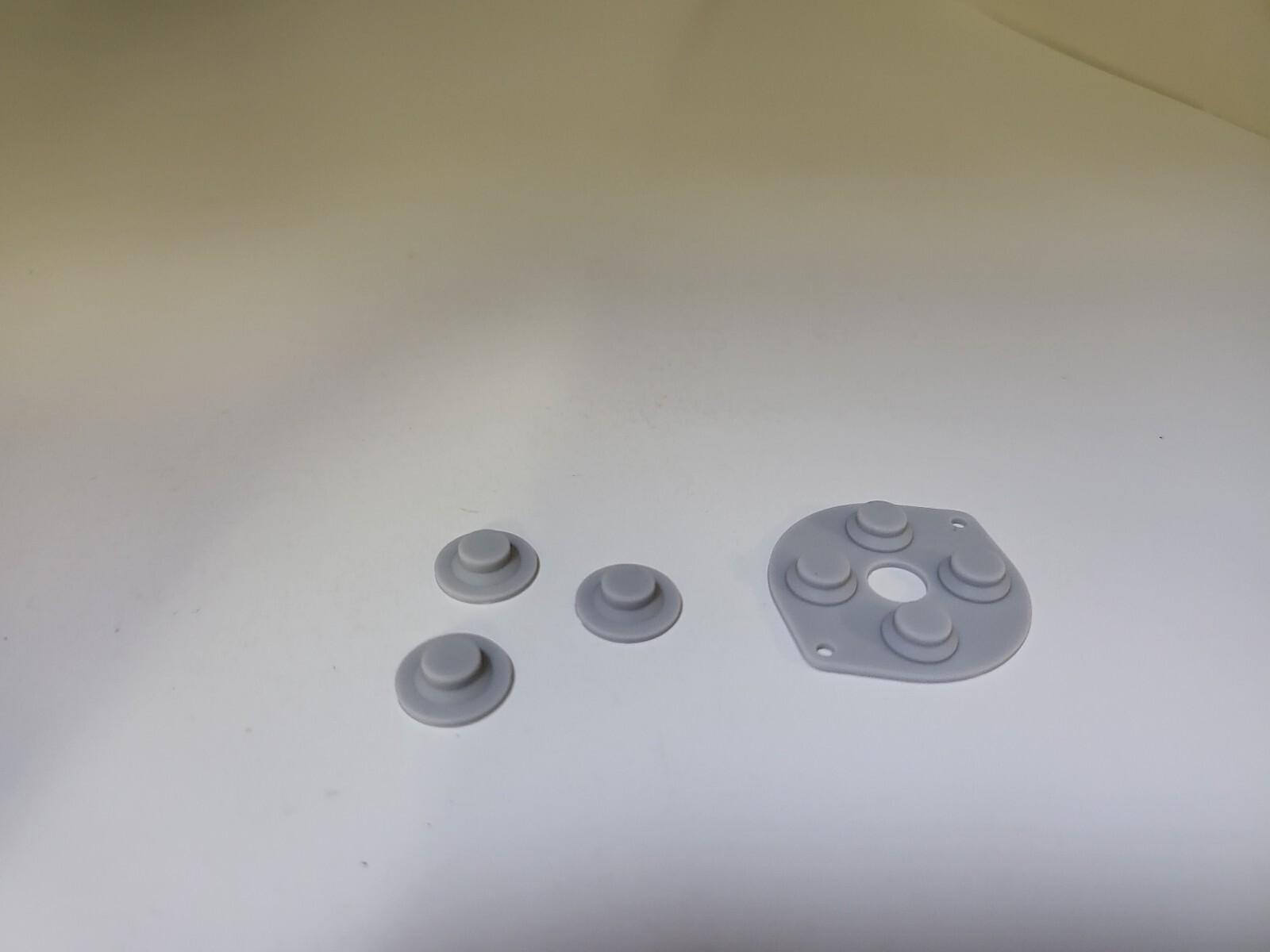 Sega Game Gear Rubber Buttons Clear Contact Conductive Silicon Pads