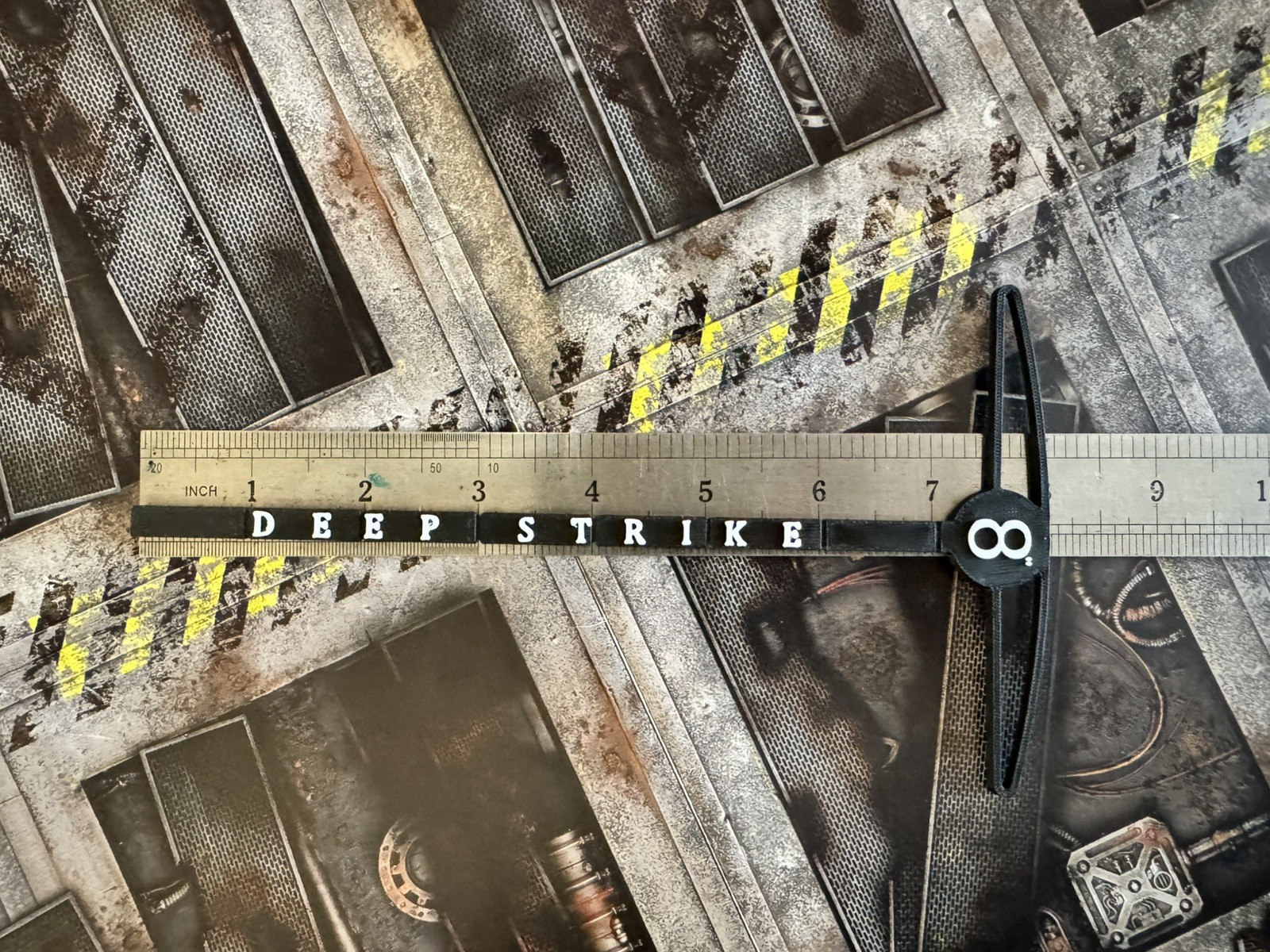 40K Warhammer 11th ed Deep Strike & Deployment Zone Marker Set - Battle Shocked