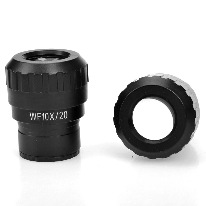 Compound Microscope Eyepieces w/ Reticle WF10X/20 Diopter-adjustable 30mm