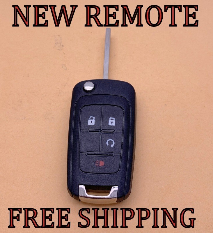 NEW FLIP KEY REMOTE START FOB FOR 2010 2011 2012 2013 2014 GMC TERRAIN 20873622