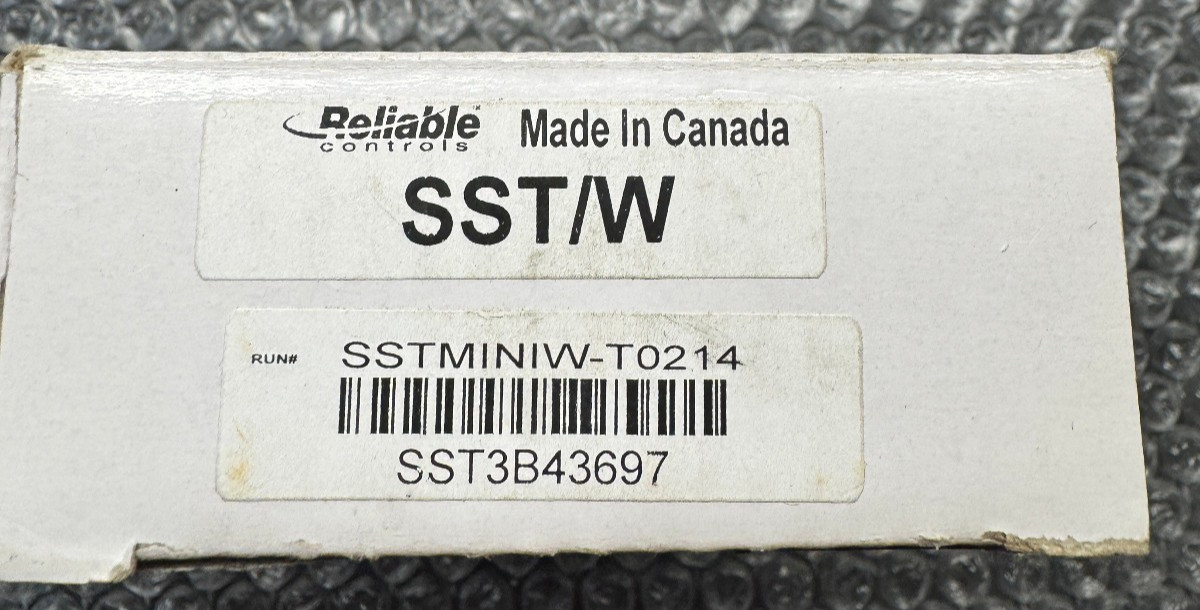 Reliable Controls SST/W Temperature Transmitter New Free Shipping