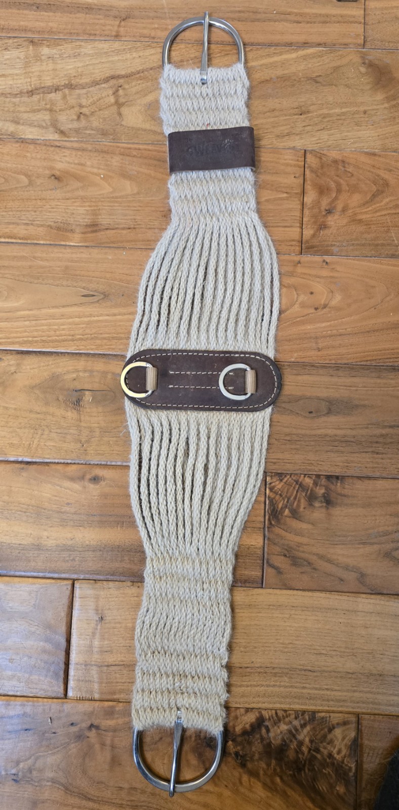 Weaver Mohair Rope Cinch 36" Natural Western Horse Tack