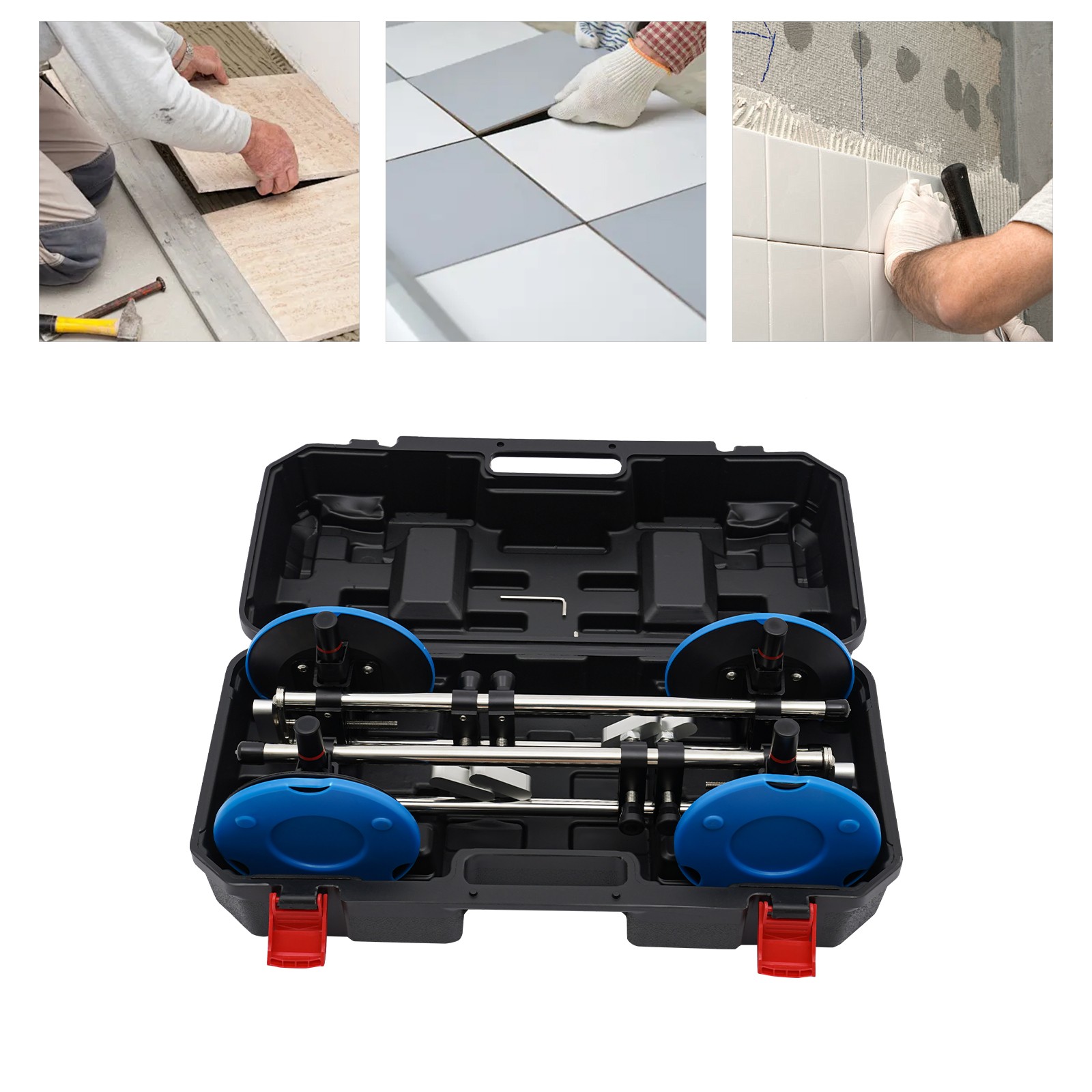 Seam Setters, Seam Setters with Suction Cups for Seam Joining & Leveling