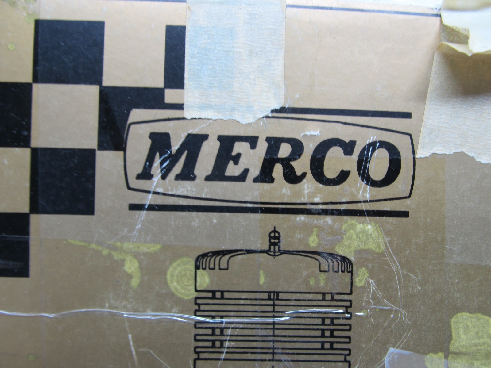 RARE MERCO 120 Twin Nitro R/C Engine - SEE FULL DESCRIPTION -