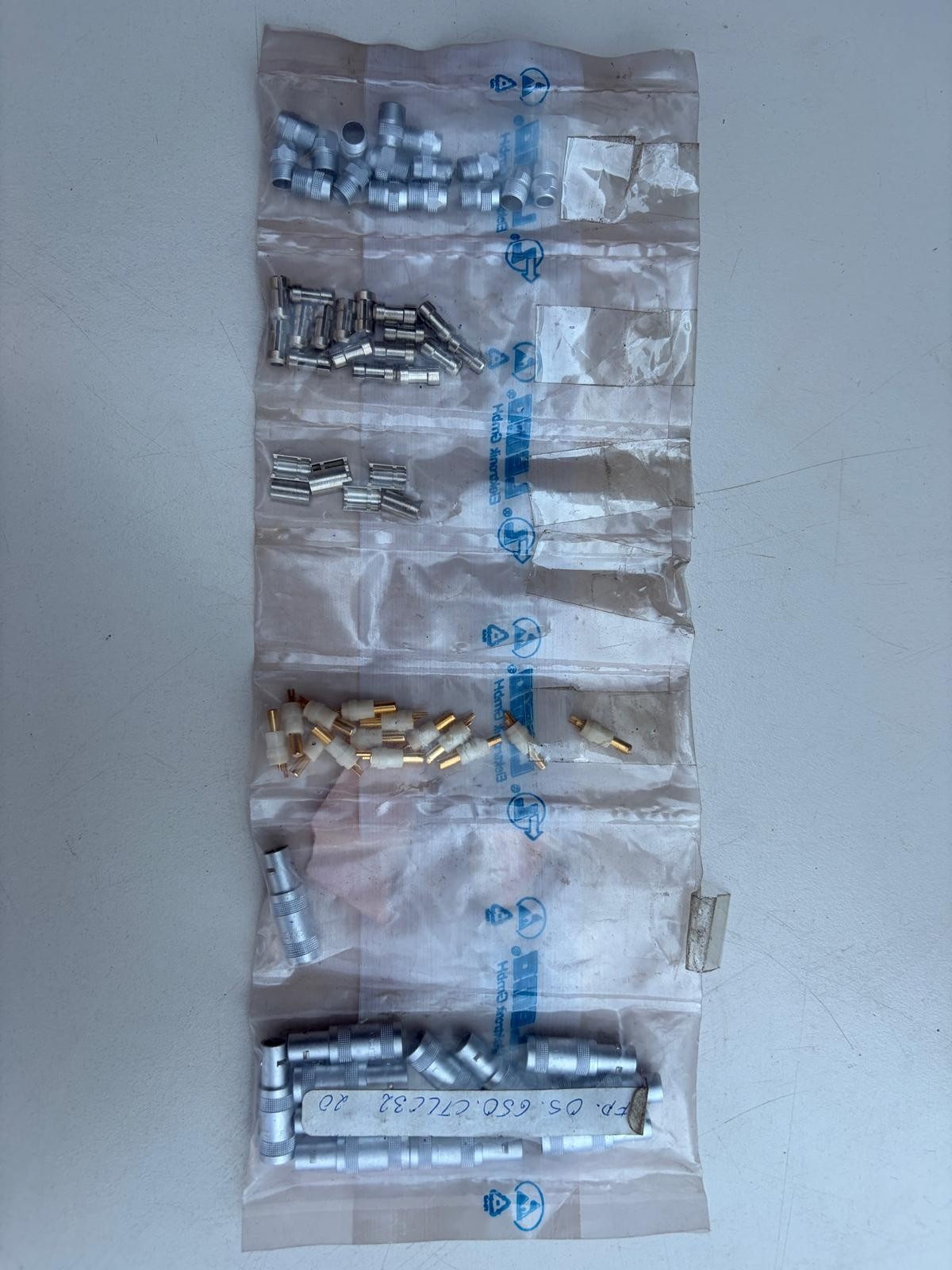 Lemo OS.650.CTLC32 Cable Connector Circular Connector Bundle Spare Parts NOS Unvo