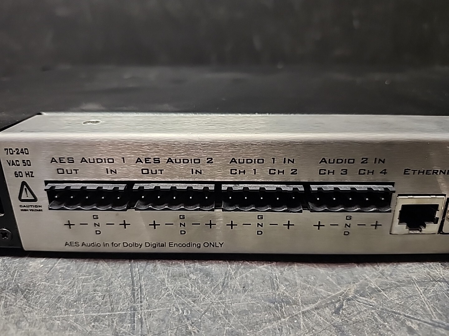 Adtec Edje RM-2100, MPEG2 DTV Real-Time Encoder