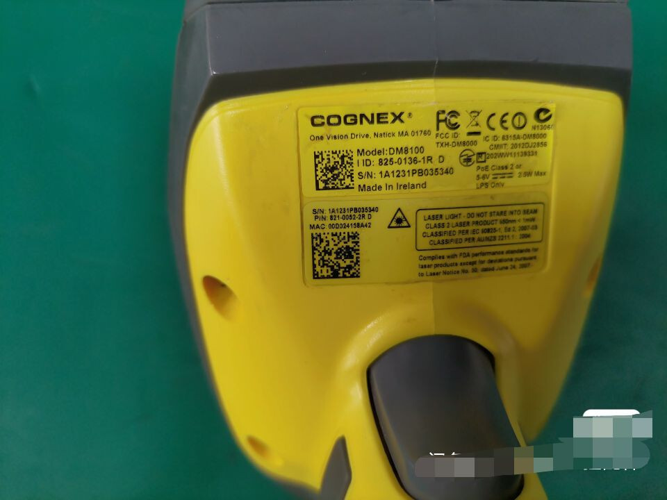 COGNEX DM8100 DMR-8100 BARCODE SCANNER READER 825-0136-1R H