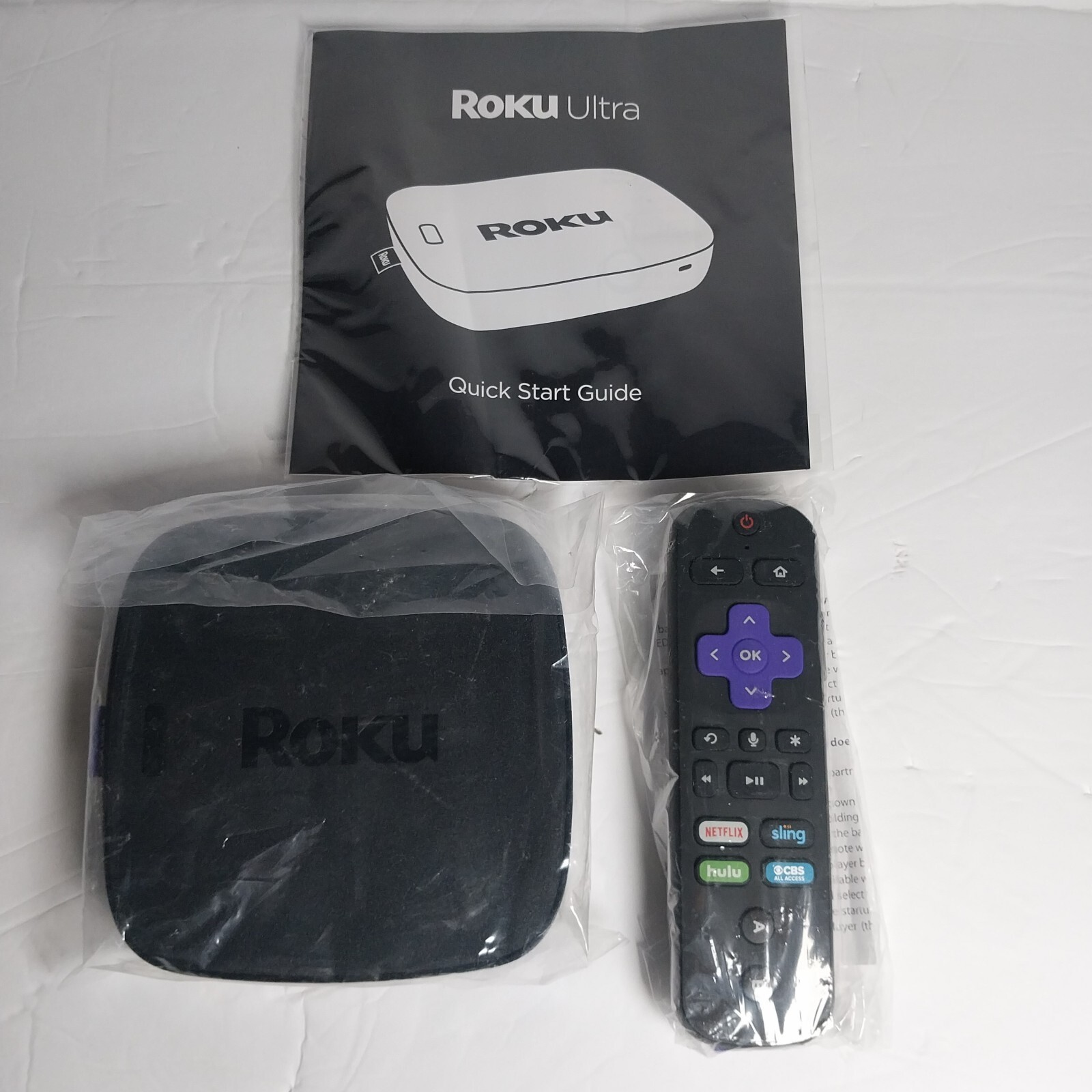Roku 4660RW  Ultra HD 4K HDR Media Streamer - Black -NO ORIGINAL BOX