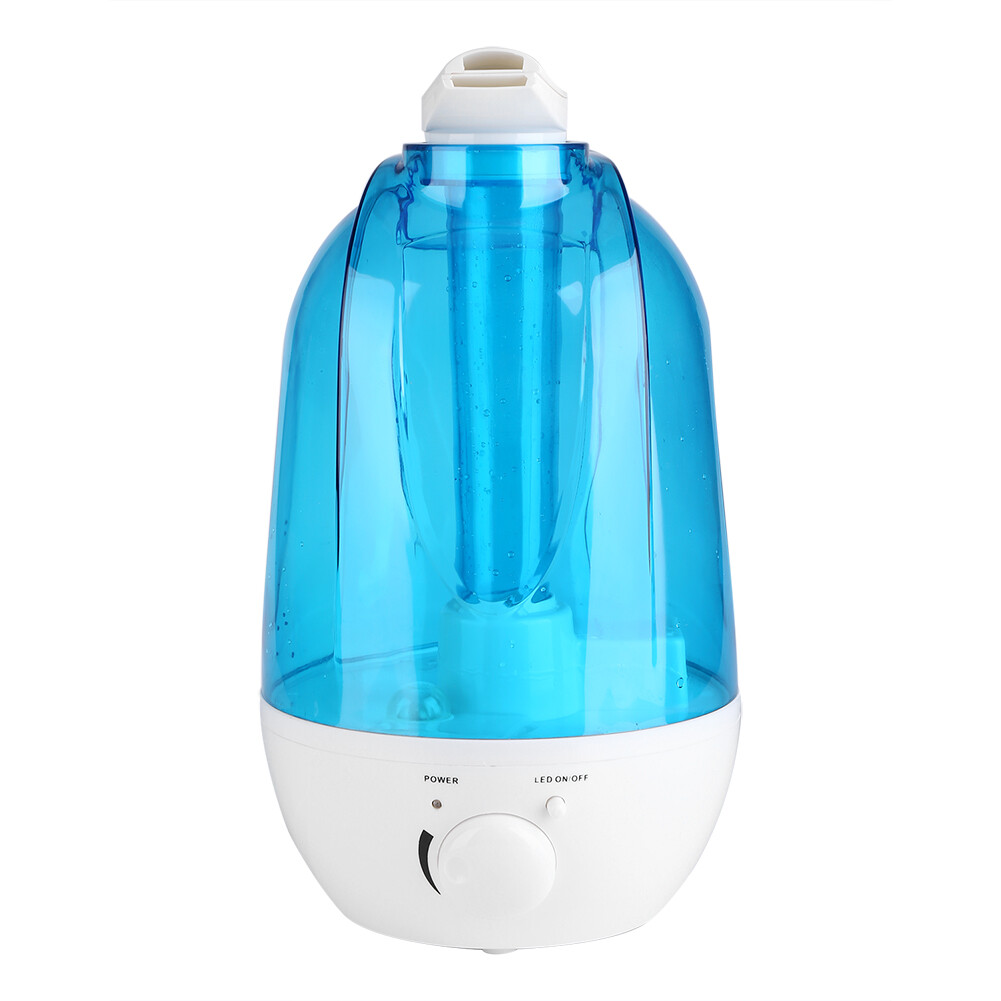4L Ultrasonic Humidifier Diffuser LED Light Home Mist Maker Air Purifier