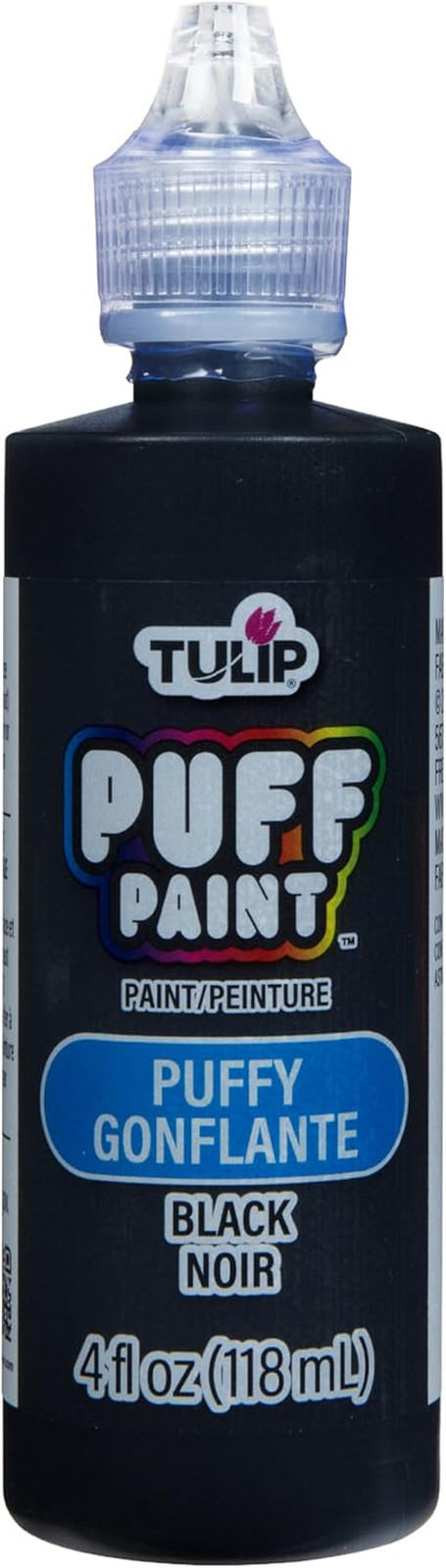 Puff Fabric Paint , Permanent Craft Paint for , DIY Projects, Notoxic, 4 Fl Oz,