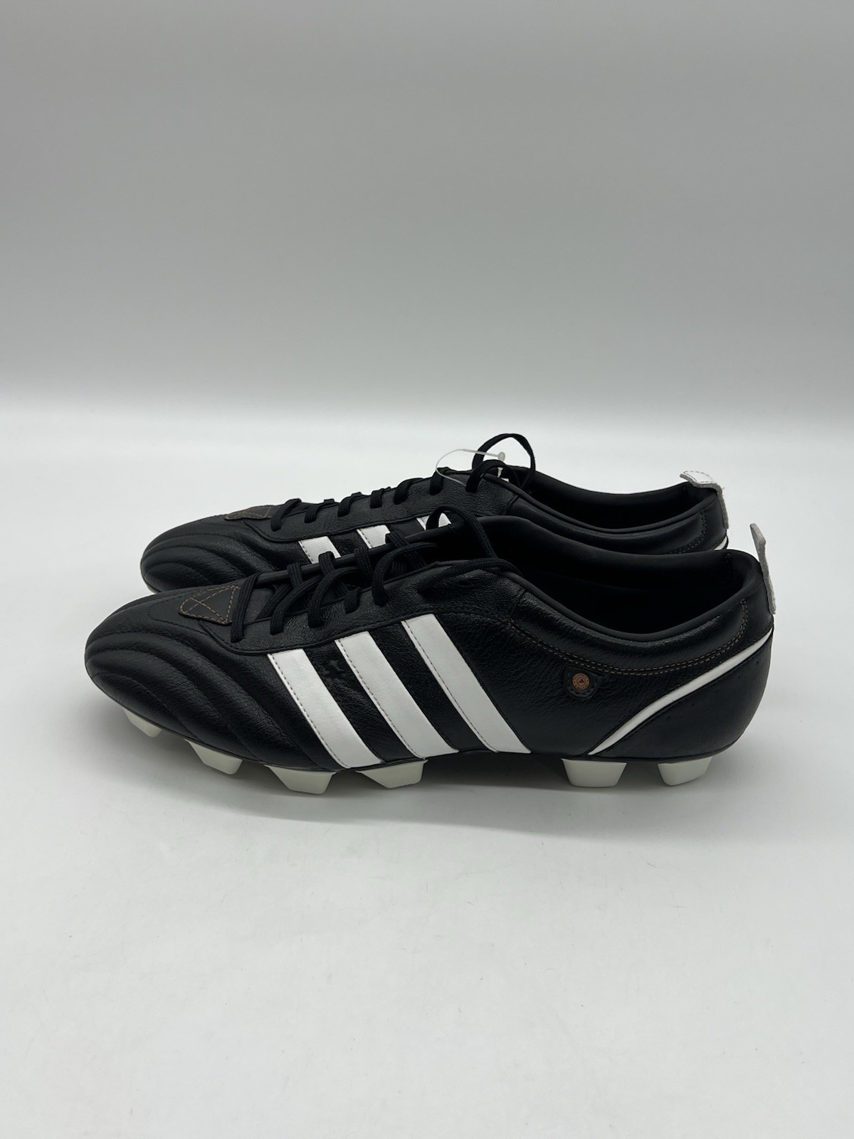 Adidas Telstar II FG 013927 Men  12 Black Leather Cleats Football/Soccers boots.