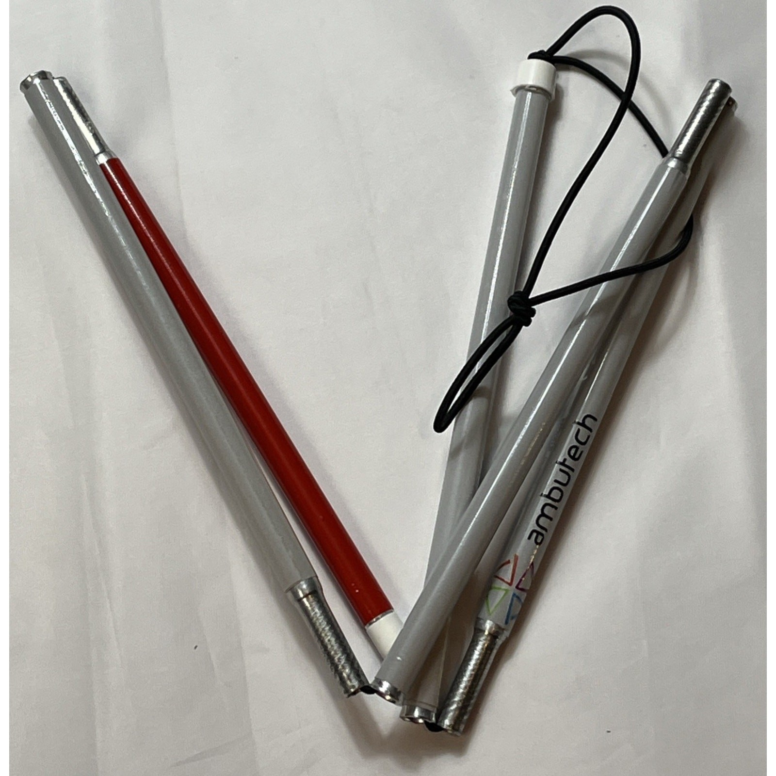 Ambutech Collapsible Cane Folding Graphite 36” Visually Impaired Blind