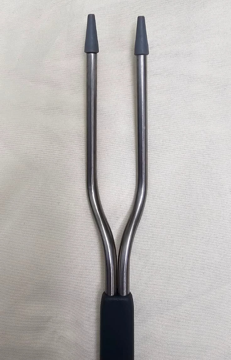 Brookstone Digital Grill Meat Thermometer Fork Backlit LCD Black