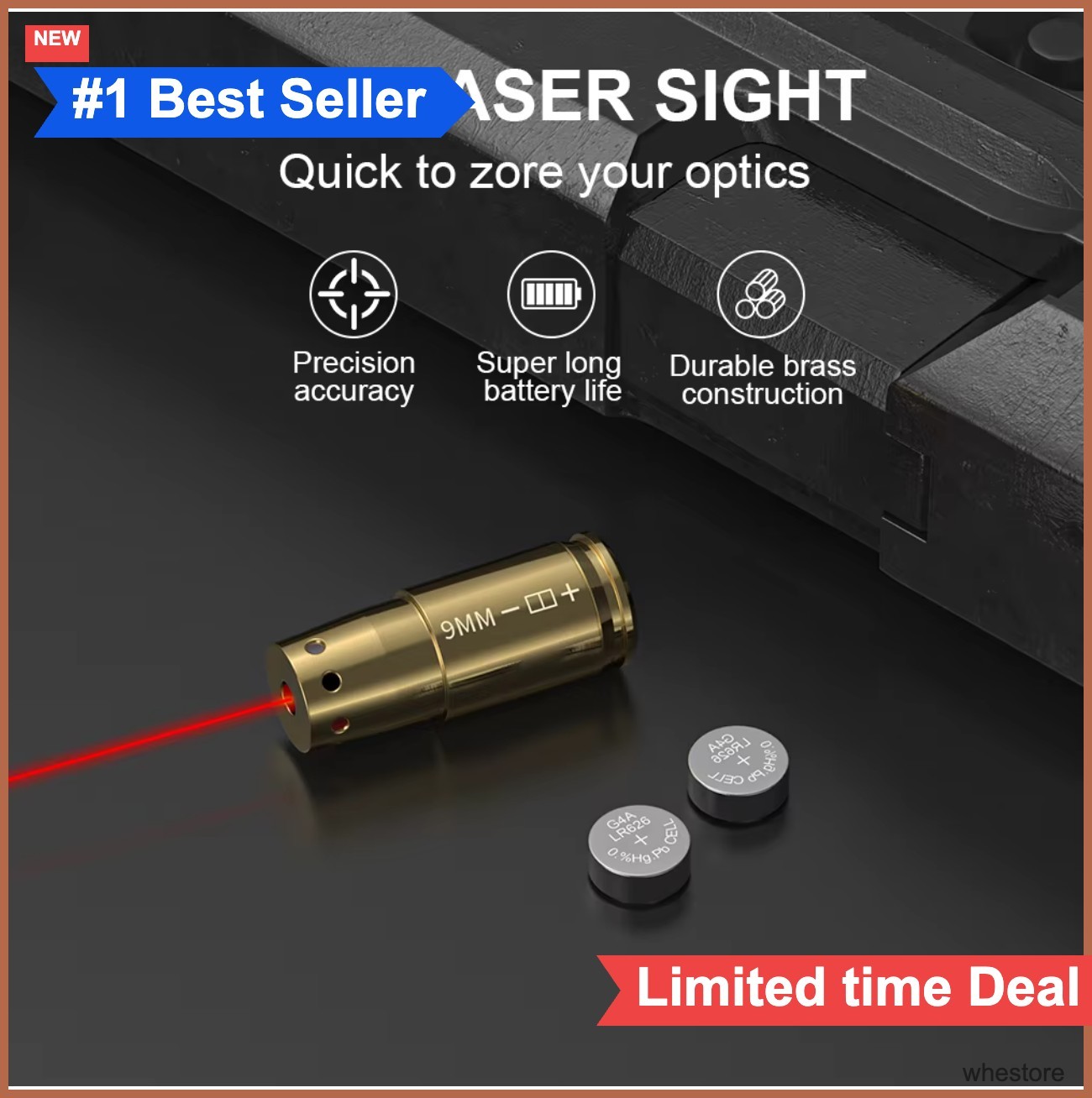 Red Light Calibrator 9mm Professional Short Term Calibration Tool