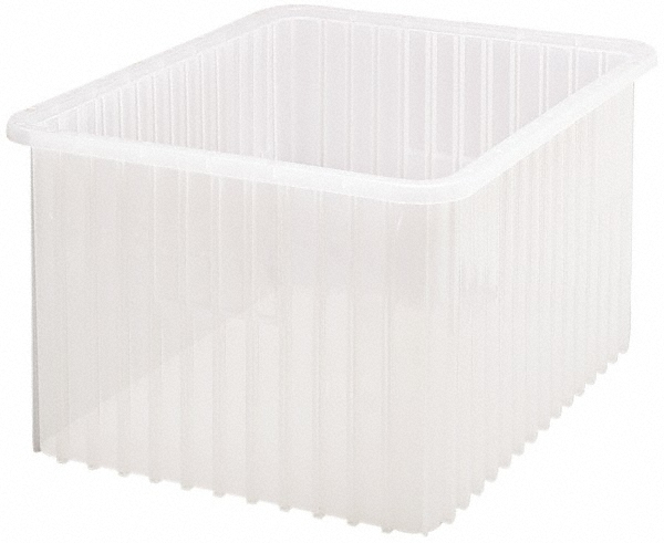 Quantum Storage DG93120 Clear Dividable Grid Container: 22-1/2" x 17-1/2" x 12"