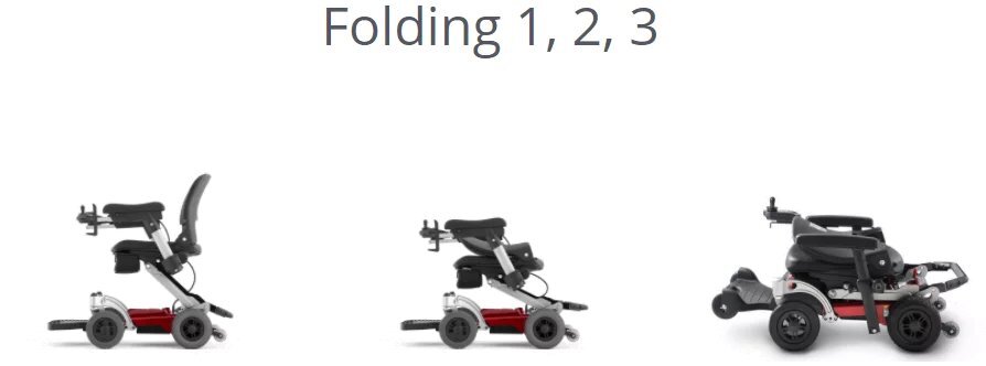 FreeRider Luggie Chair Foldable Power Chair,
