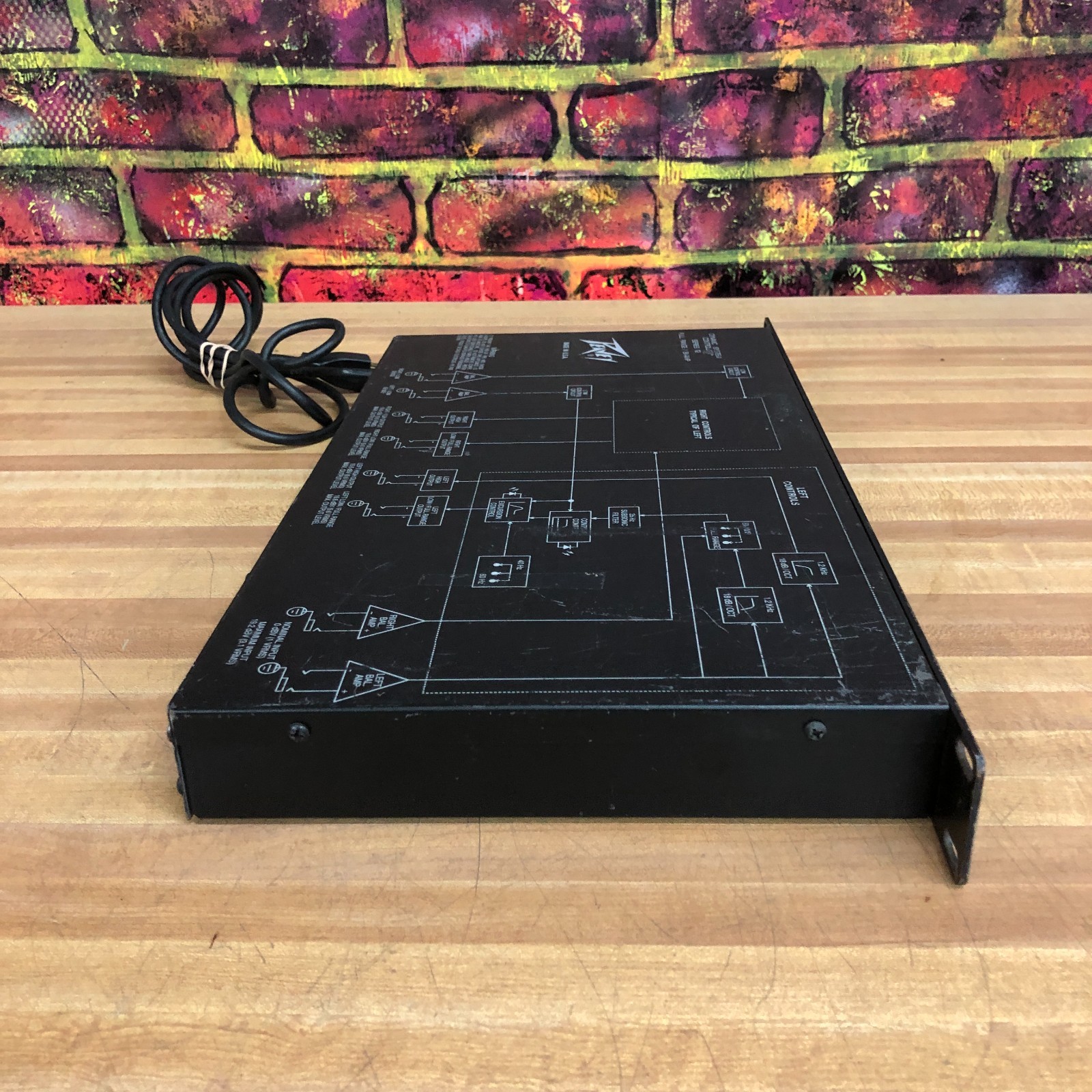 Peavey Dynamic System Controller Full Range/Bi-Amp Series 12 Rack Mount (WORKS)