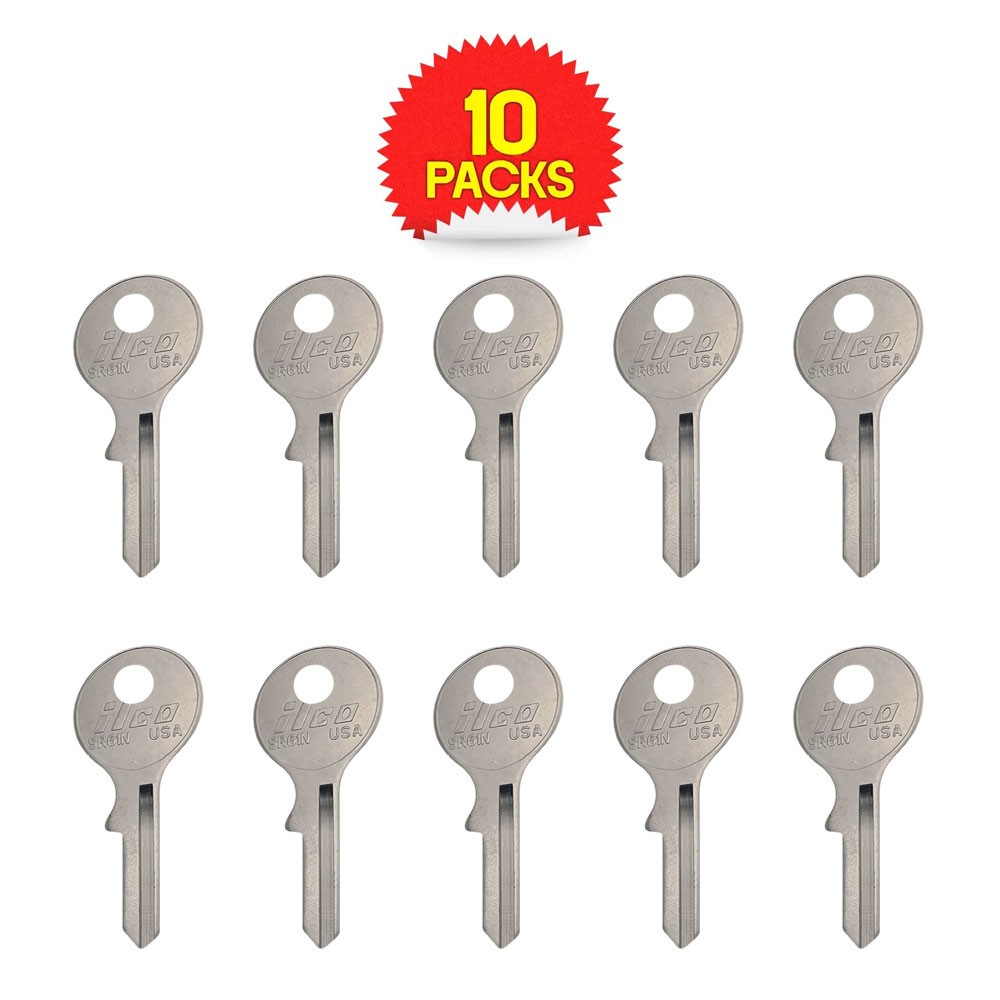 SR61N Key Blank Nickel