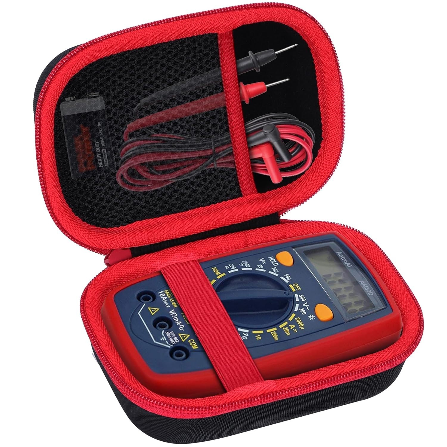 Hard Case Compatible with Astroai Multimeter Tester 2000 Counts Digital Multimet