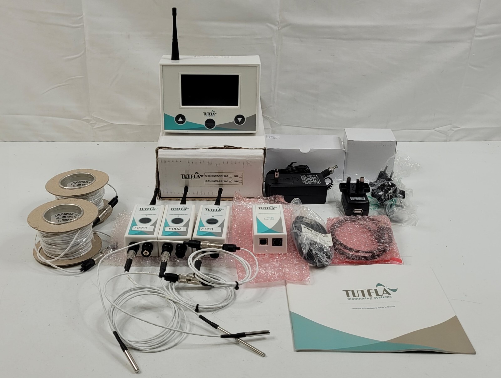 Tutela Genii/Warp/200 Wireless Temperature Monitoring System (SEE PHOTOS)