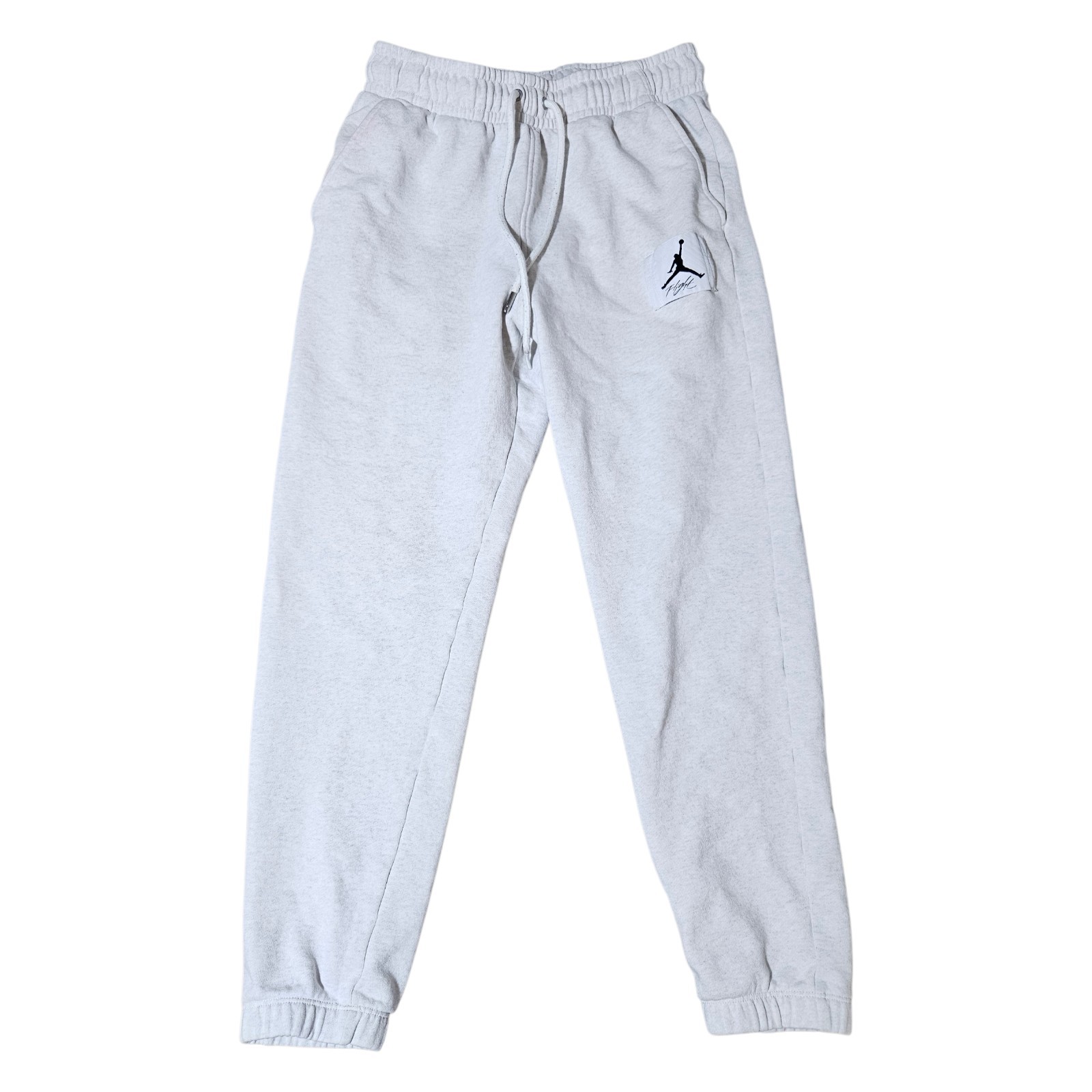 Jordan Essentials Statement Fleece Pants Stitched-Down Jumpman "Flight" Sz Small