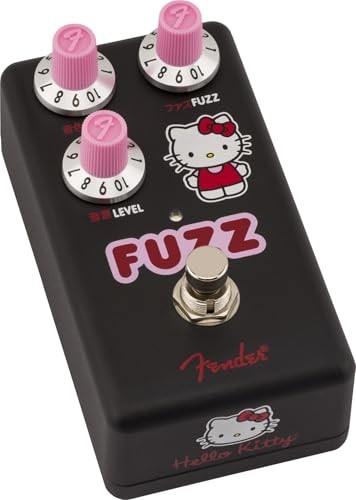 Fender x Hello Kitty Black Fuzz Pedal Fuzz Hello Kitty HELLOKITTYFUZZBLK