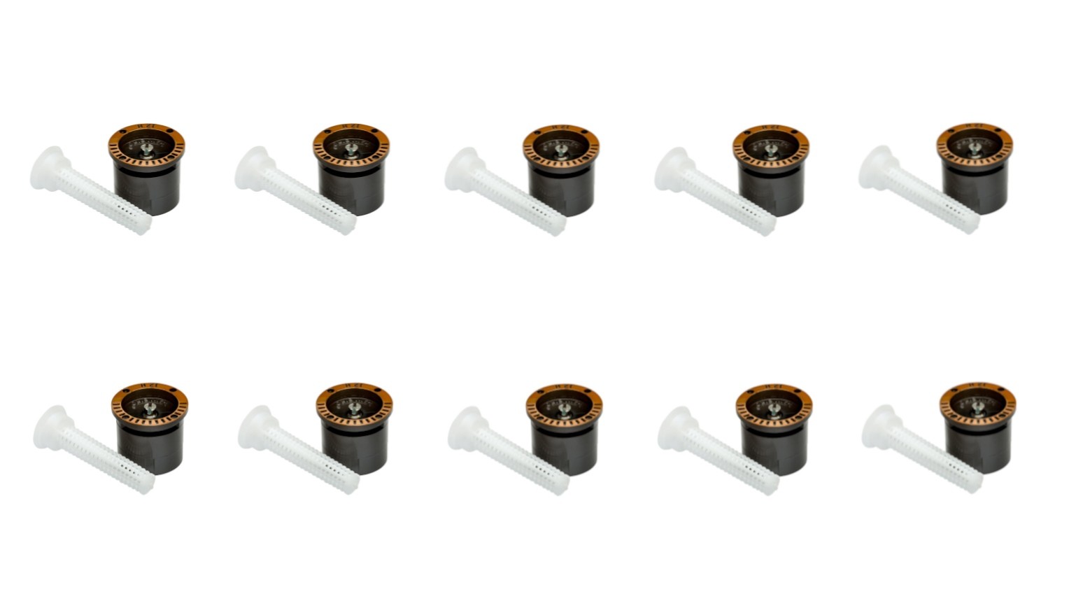 10 Pack Rainbird 12H Half Spray 180 Degree Pattern Nozzle