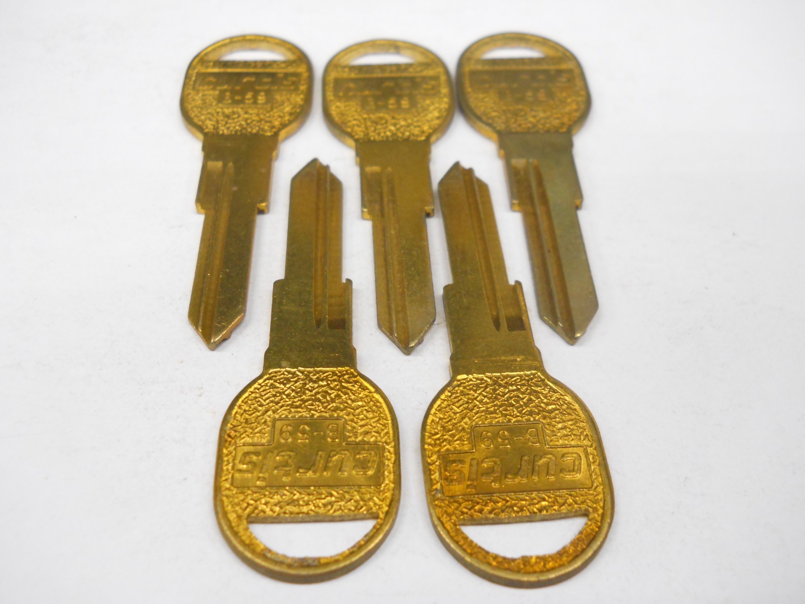 Curtis B59 Key Blank Fits GM Allante Bull X162 Lot of 5