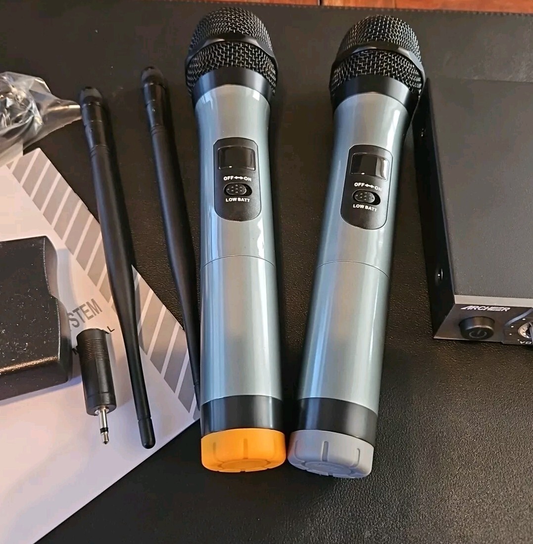 KTV Professional Wireless Microphone System-New In Open Box