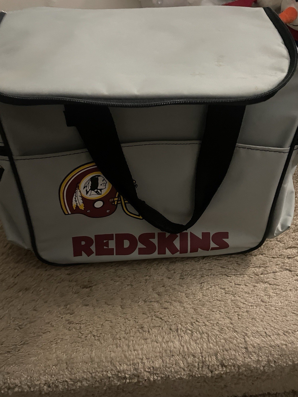 Vintage Brunswick Washington Redskins Bowling Bag