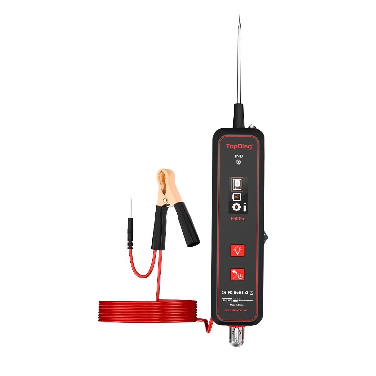 Electrical Testing Tool Compact Design Multiple Functions for Car Diagnostics US