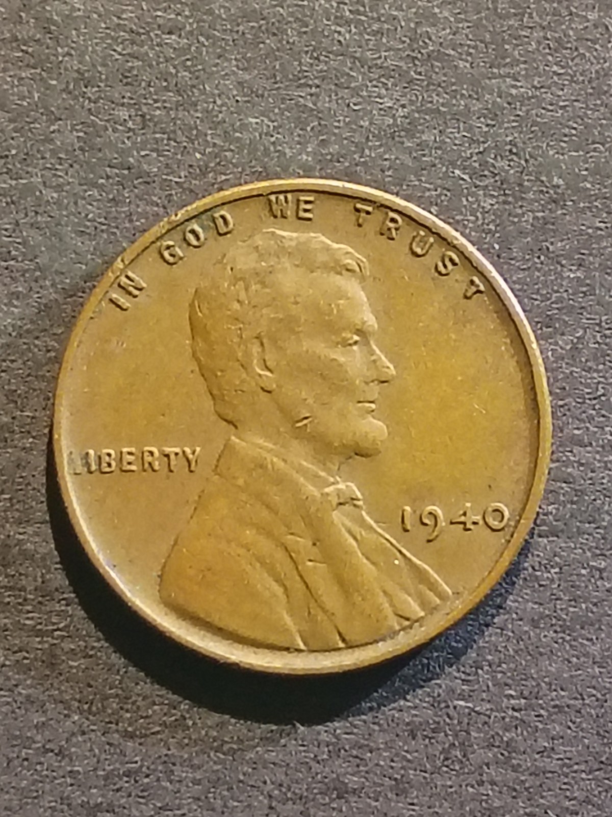 1940 ( NMM ) Strike Through R "Amer " Is Missing Circulated BN