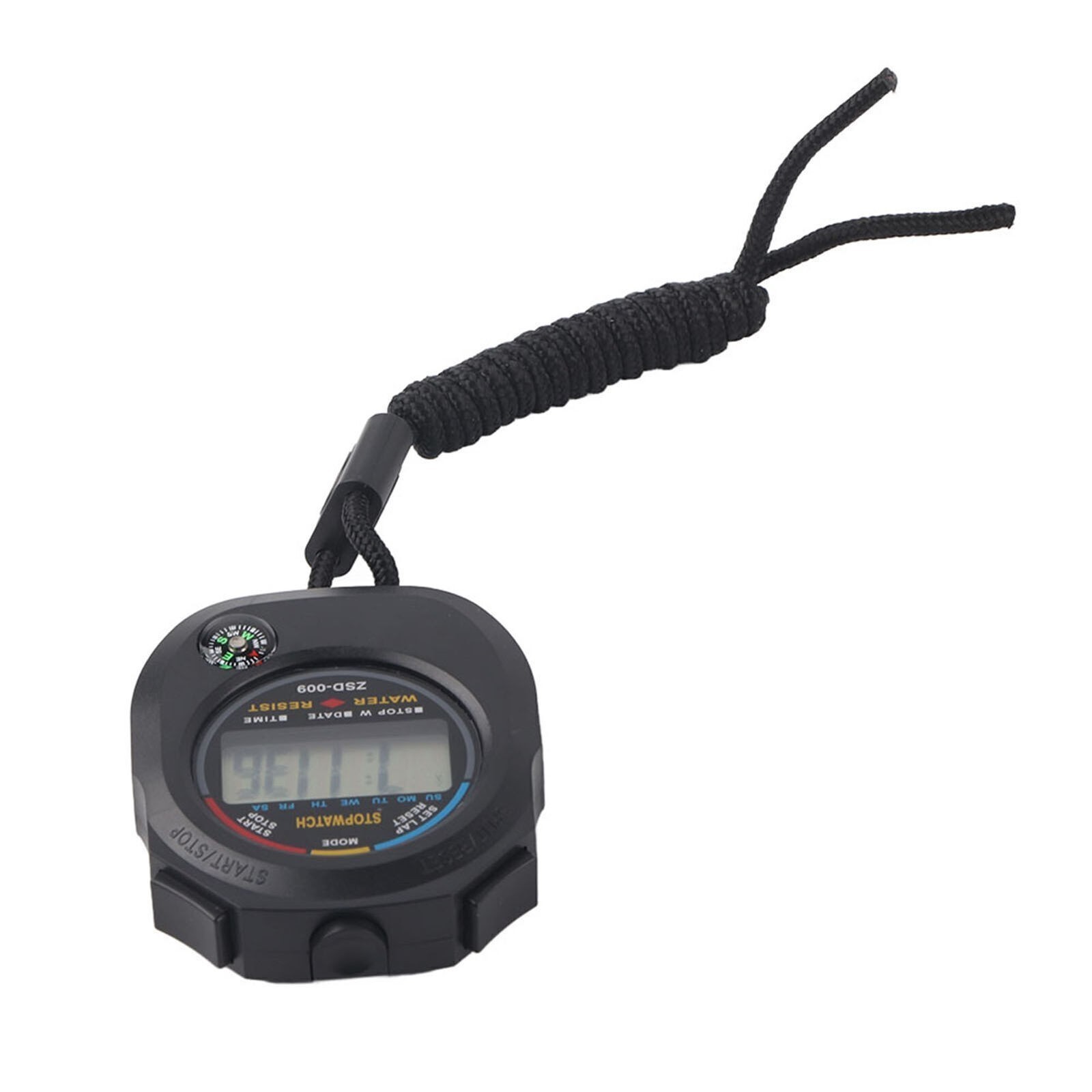 2 PCS Multifunctional Handheld Digital LCD Stopwatch Timer for Sports/Running