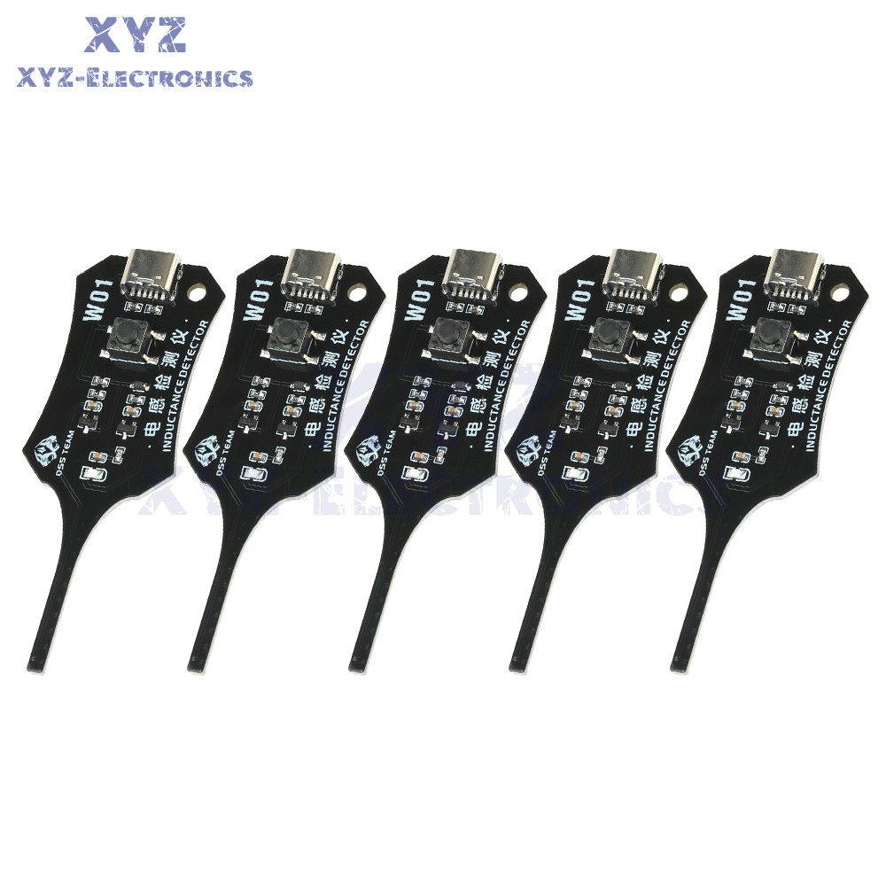 5* Motherboard Coil Tester Inductor Detector Tool Fr PC Repair Quick Fault Check