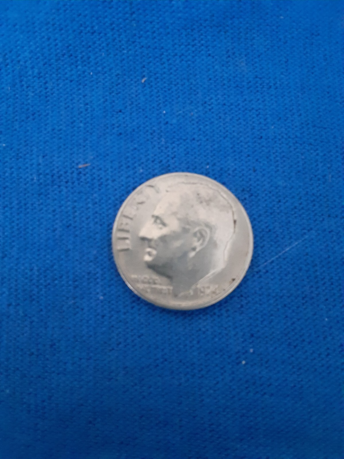 1974 ROOSEVELT DIME